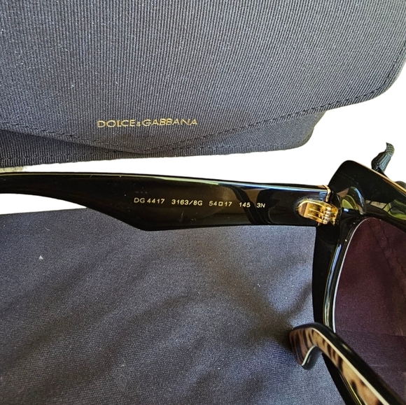 Dolce & Gabbana Cat Eye Sunglasses DG4417 - Picture 6 of 7